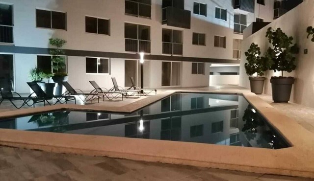 Hermoso departamento, alberca, Gym , estacionamiento 5 min centro de la ciudad.