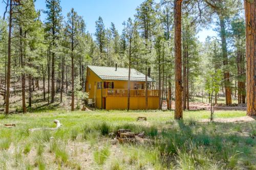 Hike & ATV: Secluded Happy Jack Cabin w/Deck