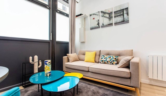 Intimate apartment - 1BR/4P - Oberkampf