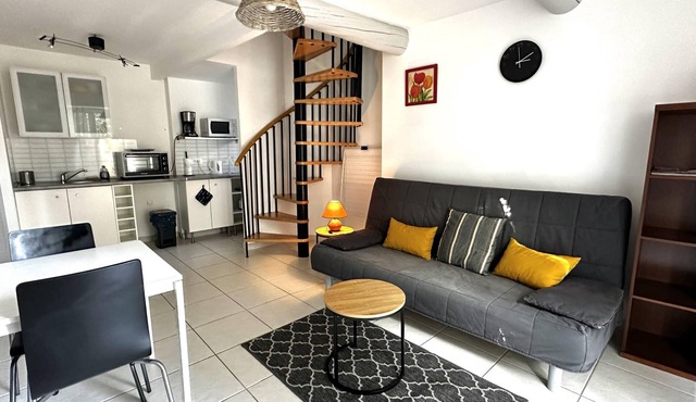 l'échappée belle duplex flat with terrace