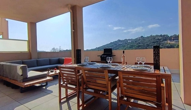 L'Écrin d'Olmo: Charming & spacious terrace in a peaceful setting