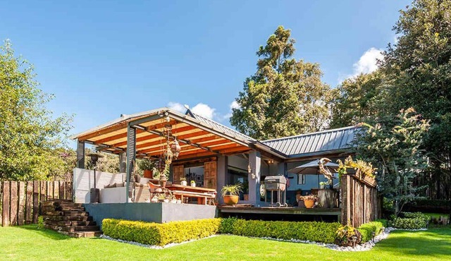 La Jinca: Cabaña en San Simón con naturaleza