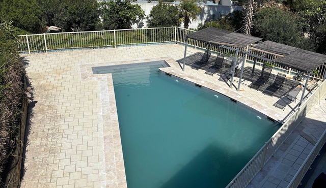 Le Rocher - Front de mer - Appt pour 6 climatisé avec piscine