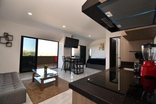 Loft de lujo con 9 albercas y vistas al campo de golf