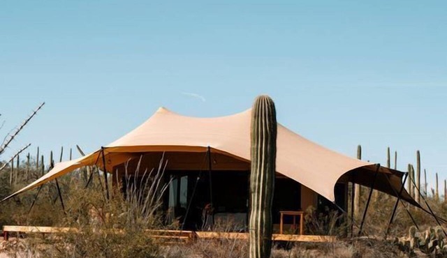 Luxury Glamping Retreat with Private Desert Trails near Saguaro National Park, Tucson Arizona