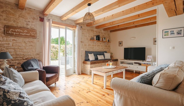 Maison 'Ambre' with Shared Pool & Spa, Private Terrace, and Wi-Fi
