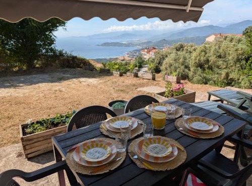 Maison de vacances vue mer