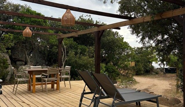 Maison u niddu – Cozy House with Sea View and Terrace