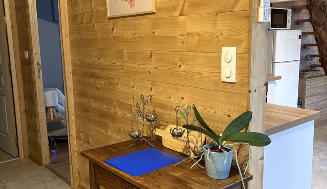Maisonnette d'Hélène Nordic bath and private sauna