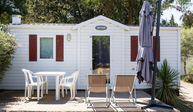 Mobile Home 'Village Camping De L'ostriconi 22': Sea View, Shared Pool, Wi-Fi