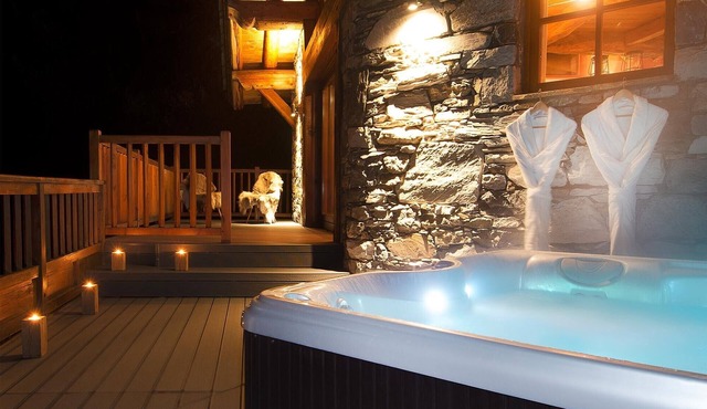 Navette Privative | Chalet cozy pour 10 + Jacuzzi