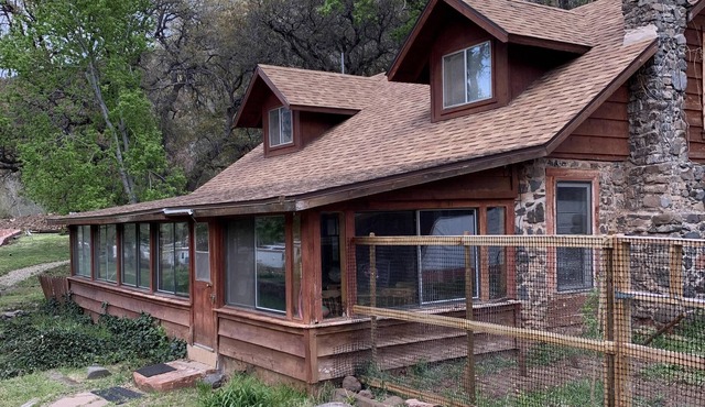 Old fashioned homestead in Oak Creek Canyon