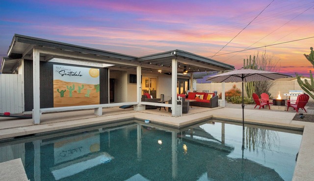 Old Town Getaway Resort-Style Pool and Firepit Private Backyard