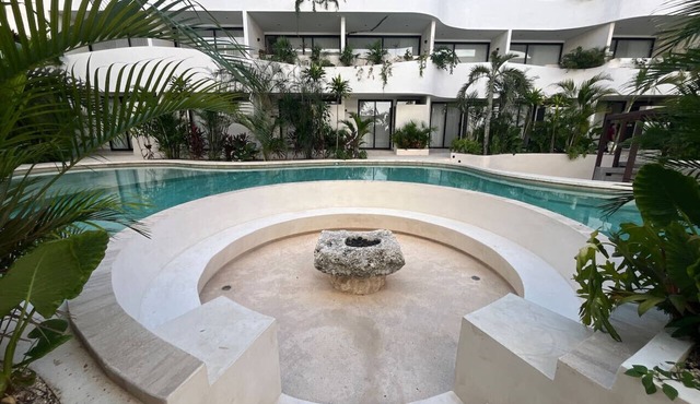 PH de 2 rec, gim, cine y jacuzzi privado en Tulum