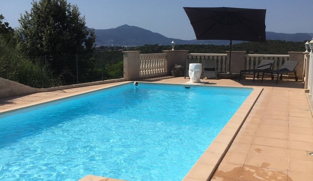 PORTICCIO T2 68 M², air-conditioned, garden level, swimming pool, 120 m2 terrace, 4*.