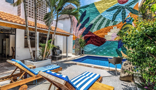 Private Pool Oasis - Walk to Beach & Town - San Pancho
