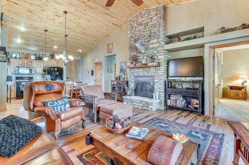 Rustic Retreat w/Spacious Deck in Show Low!