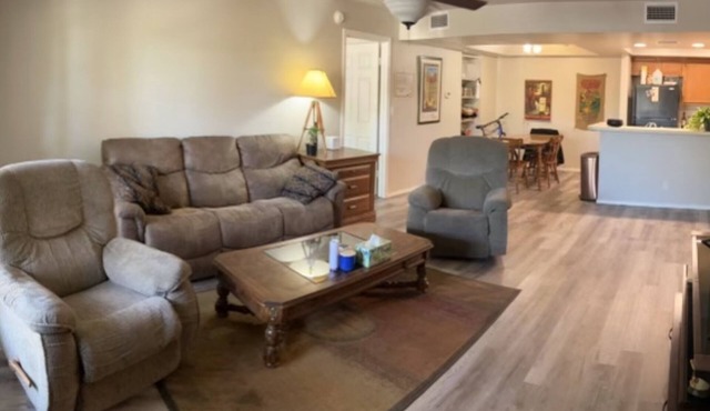 Single bed and bath in two-bedroom townhouse in Chandler, Arizona