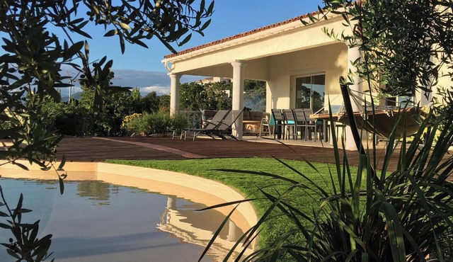 SoleVilla Sole Rossu furnished 5 * - Panoramic sea view ☀️ Heated pool