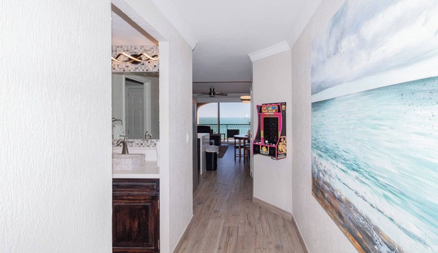 Sonoran Spa N803 - 1 BR Next to the Pool, High Speed Wi-Fi - Beachfront Upper Floor Luxury Condo