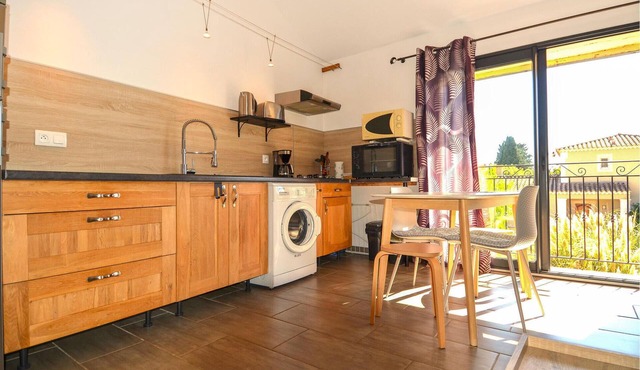 Spend a vacation close to nature in this inviting vacation apartment.