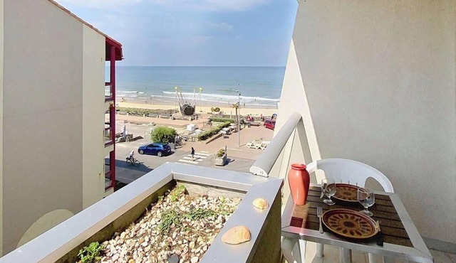 Studio ocean view – Center of Lacanau – Private garage