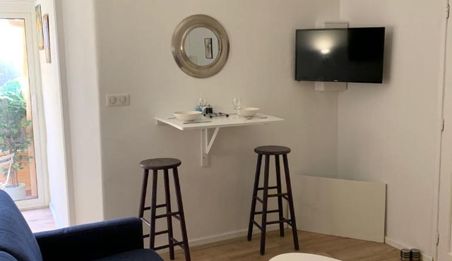 Studio terrasse rue piétonne Ajaccio