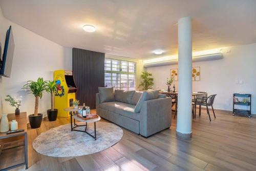 Stylish Home with Arcade Game & Private Patio