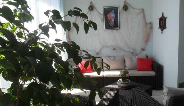 T2 air-conditioned Agosta beach 50m(Ajaccio Gulf)