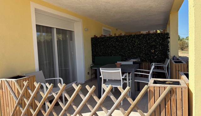 T2 rental in villa near solenzara