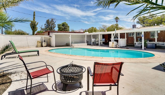 Tucson Vacation Rental: Private Pool & Fire Pit!