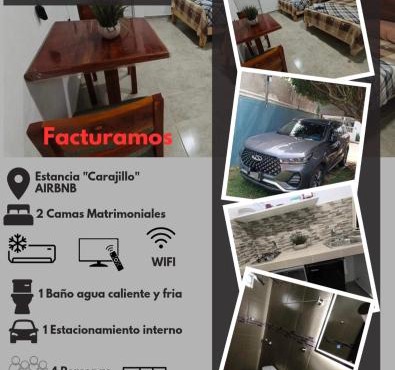 Viajando o trabajo estancia Carajillo