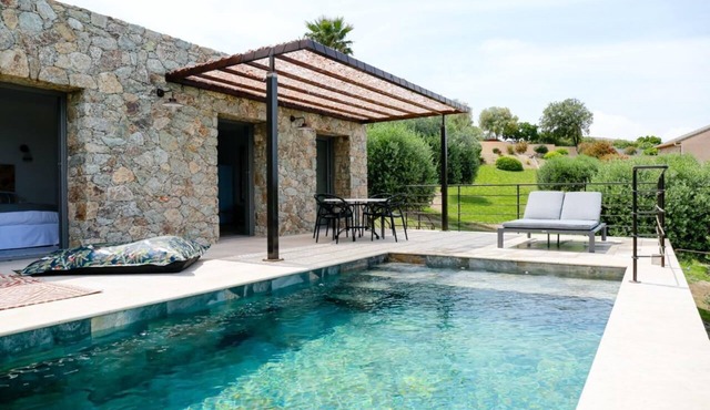 Villa U Lotu avec piscine et vue mer Deluxe Villa