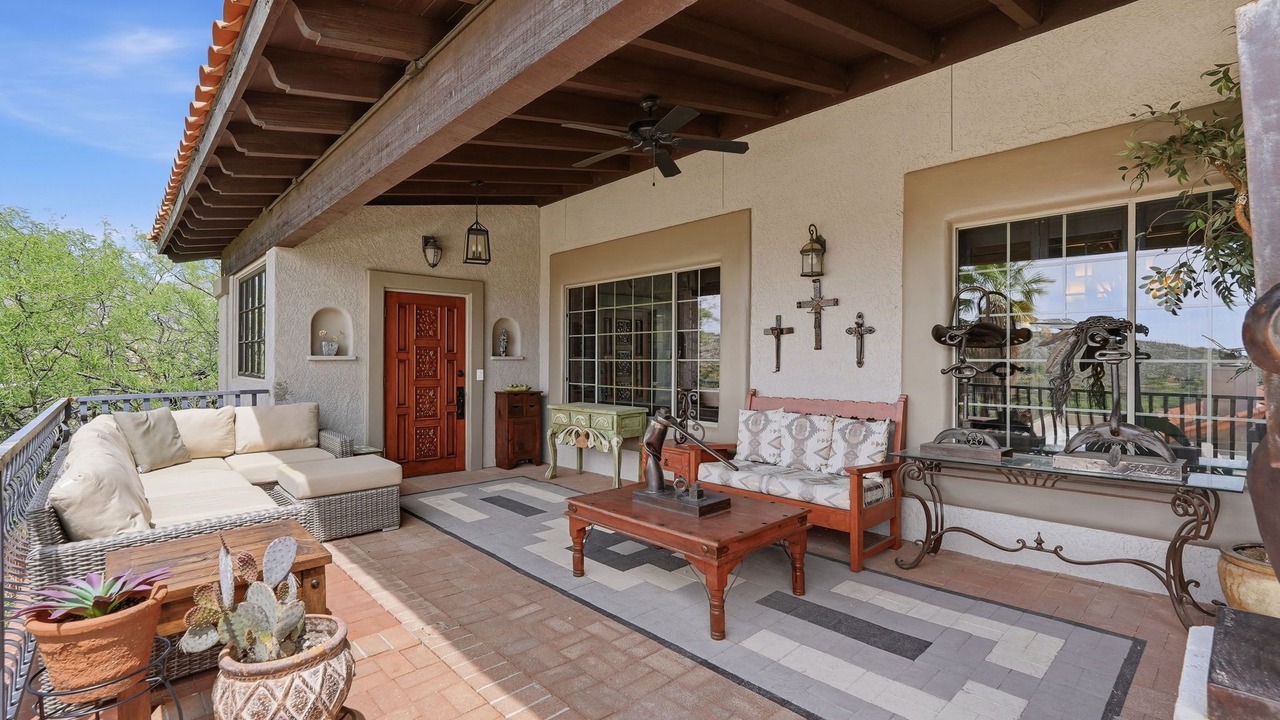 Photo of Patio Balcony in Summer Set