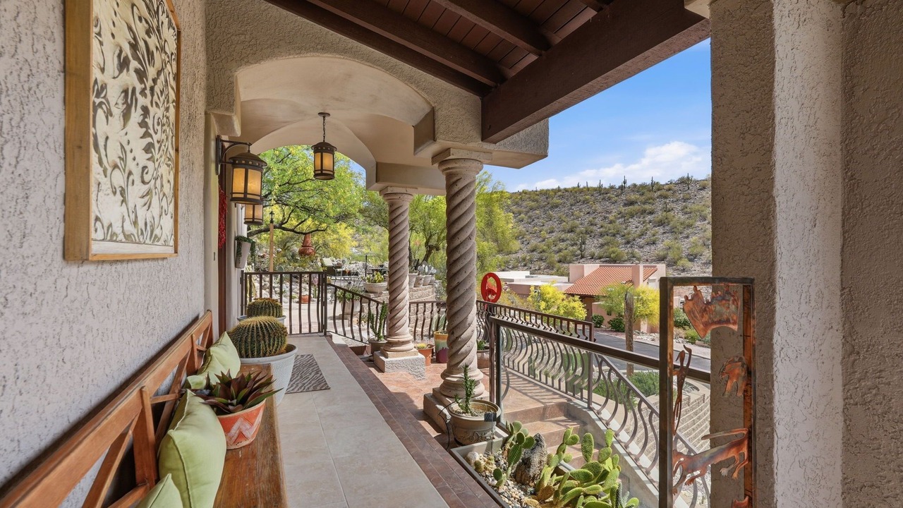 Photo of Patio Balcony in Summer Set