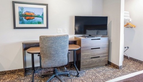 Room, 1 Queen Bed (Mobility,Hearing, Roll In Shower)