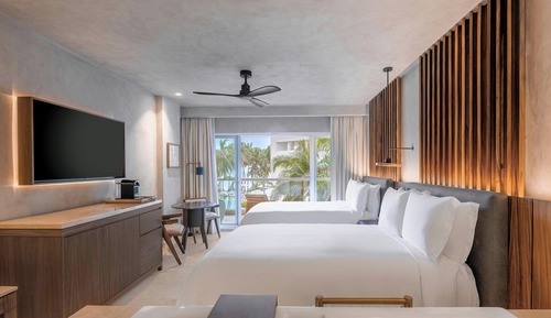 Deluxe Room, 2 Double Beds, Balcony, Ocean View (Guest Room)