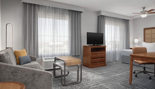 Studio, 1 King Bed with Sofa bed, Accessible, Non Smoking (Hearing)