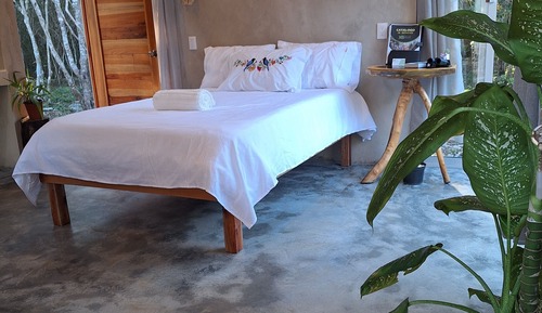 Comfort Cabin, 1 Queen Bed, Patio, Courtyard View
