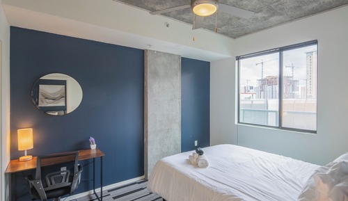 Standard Apartment, 1 Queen Bed with Sofa bed, Kitchen, Pool View