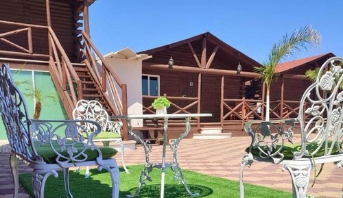 Family Cabin, Patio, Courtyard View