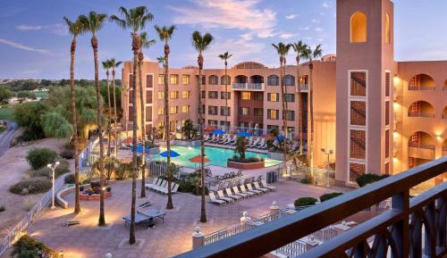 One-Bedroom 2 Double Bed Suite with View and Balcony