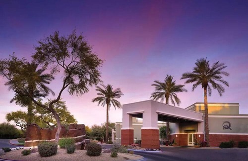 Desert Ridge Villa | Marriott's Canyon Villas Guest Room 1 King 1 Sofa and Balcony