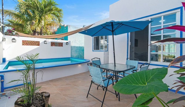 Casa Nube 2-bedroom in wonderful Chan Chemuyil with AC and pool cenotes